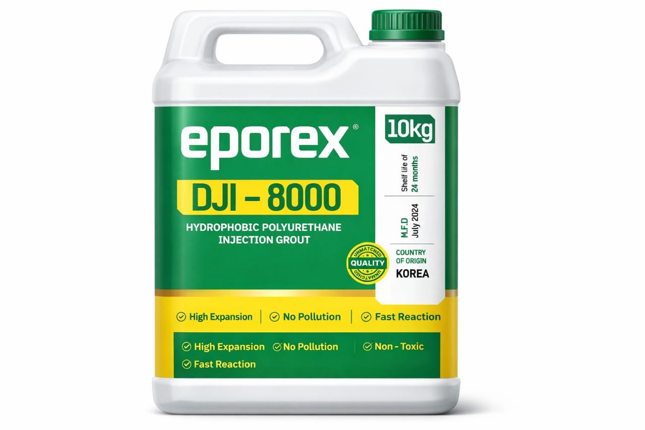 EPOREX DJI 8000 Hydrophobic Polyurethane Injection Grout