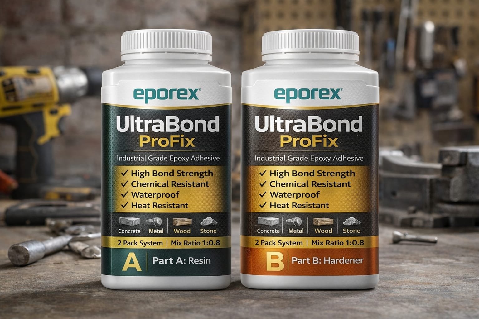 EPOREX Industrial Grade Epoxy Adhesive
