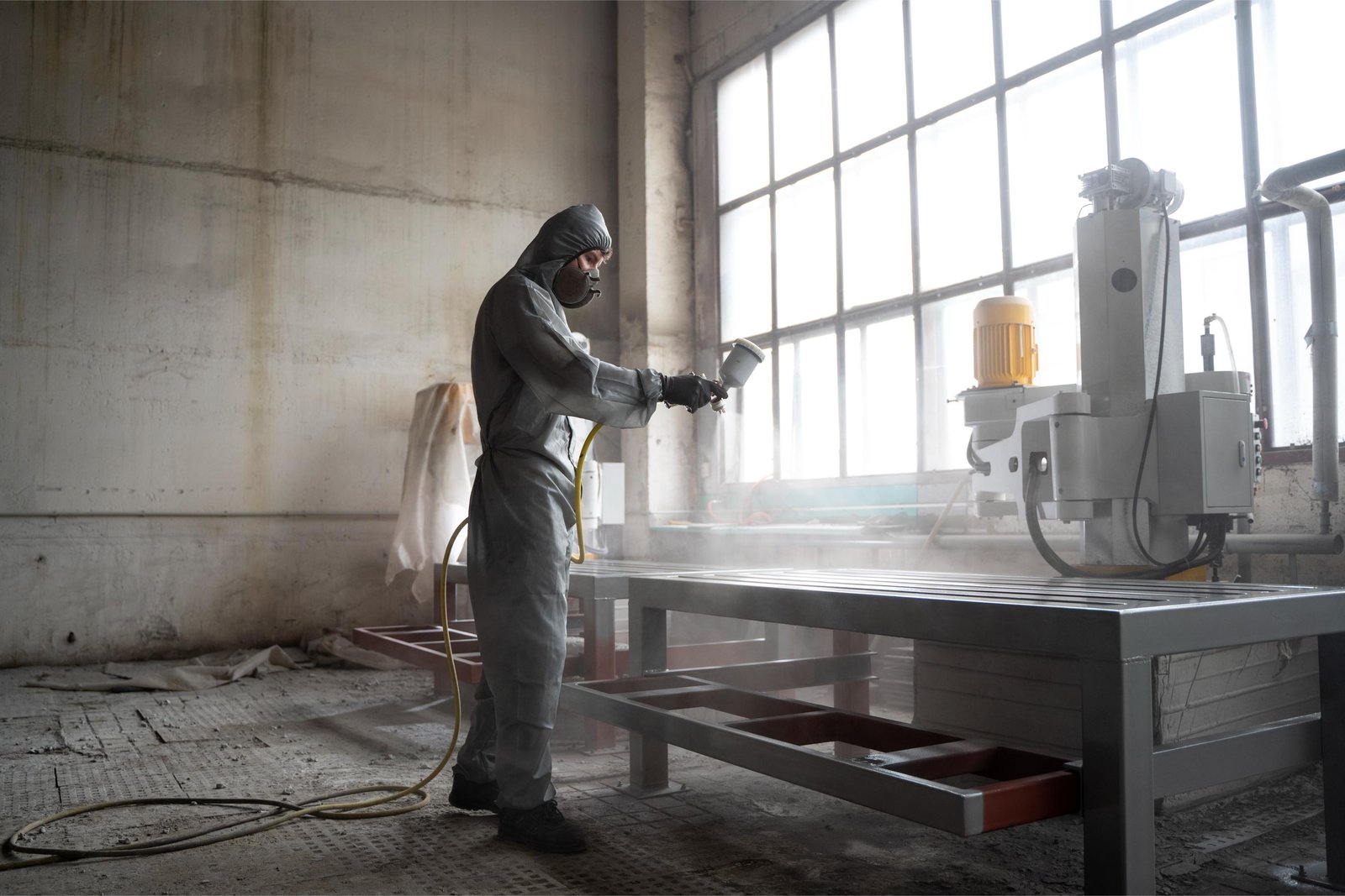 EPOREX industrial coating application